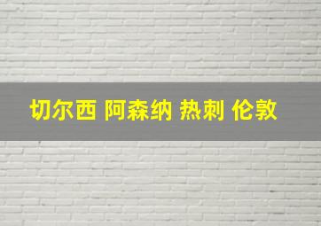 切尔西 阿森纳 热刺 伦敦